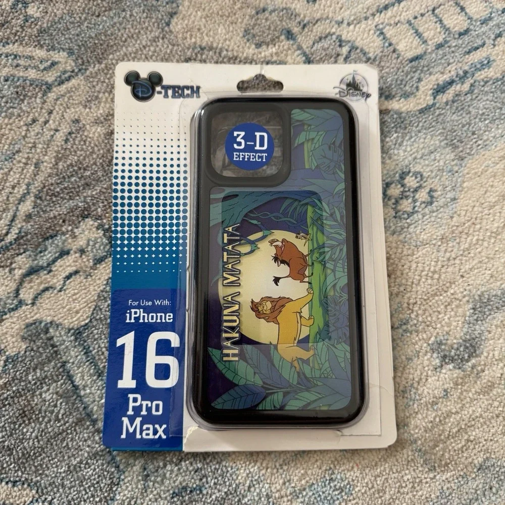 DISNEY PARK Lion King Hakuna Matata Simba, Timon & Pumba IPHONE 16 PRO MAX